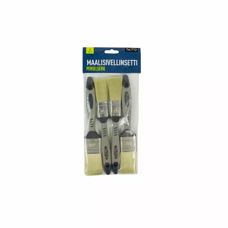 MAALISIVELLINSETTI 4 kpl 25MM+38MM - Pensselit - 6416096053716 - 1