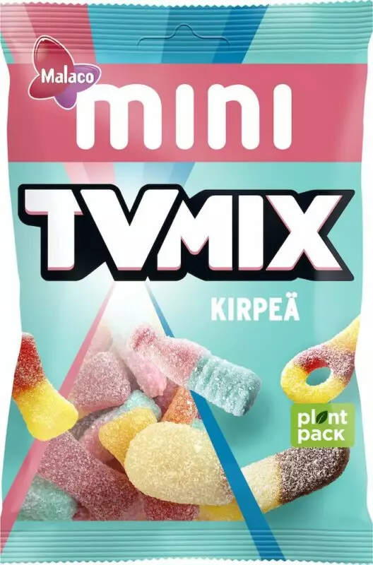 MALACO TV MIX KIRPEÄ PUSSI 110G - Karkit - 6420256014066 - 1