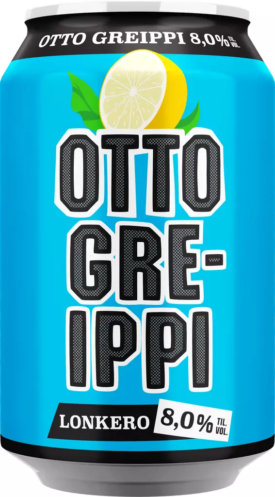 OTTO GREIPPI LONG DRINK 8,0 % 0,33L - Lonkerot - 6413600289296 - 1
