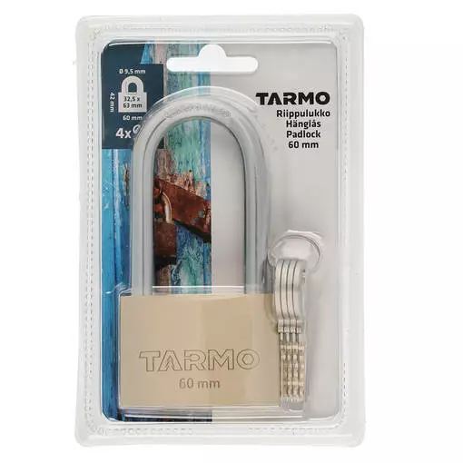 RIIPPULUKKO 60MM PITKÄ TARMO - Muut työkalut - 6410413170186 - 1