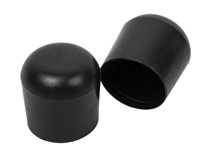 ULKOTULPPA MUSTA Ø 22 mm - Ruuvit ja mutterit - 6414672051866 - 1