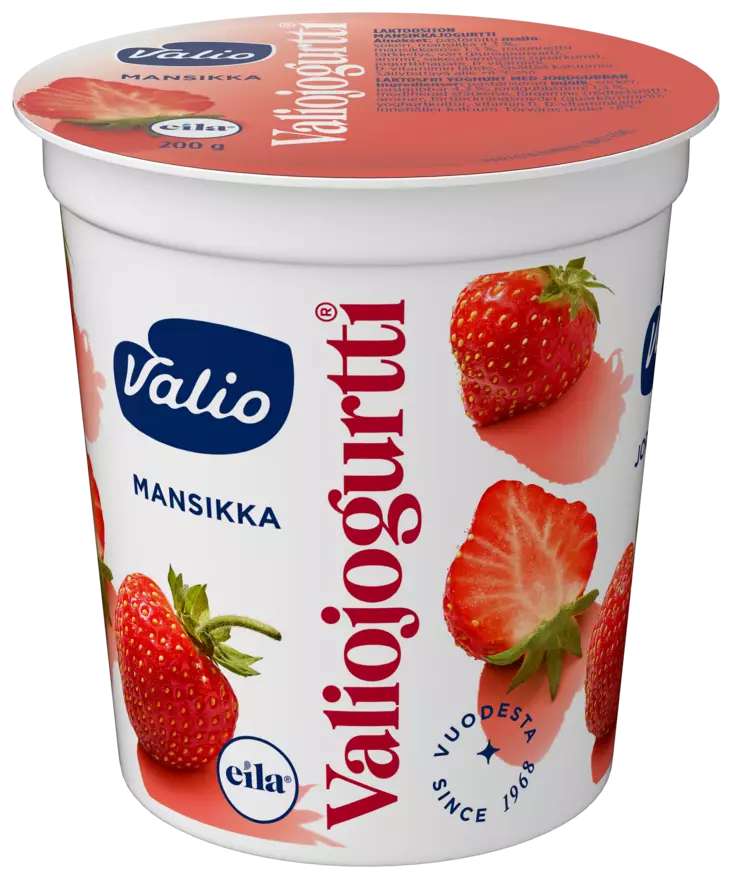 VALIOJUGURTTI MANSIKKA 200G - Jogurtit - 6408430002016 - 1