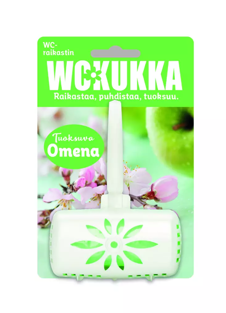 WC KUKKA RAIKAS OMENA RAIKASTIN - WC-tarvikkeet - 7310619191956 - 1