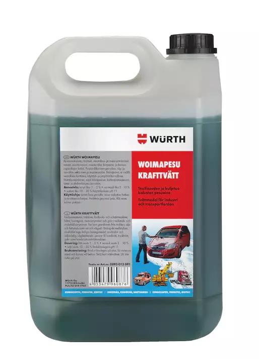 WOIMAPESU 5L WURTH - Muut autotarvikkeet - 4053479960876 - 1