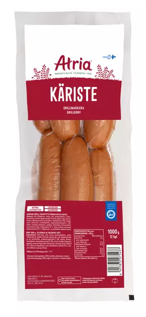 KÄRISTEMAKKARA 1KG ATRIA - Makkarat ja Nakit - 6407870075437 - 1