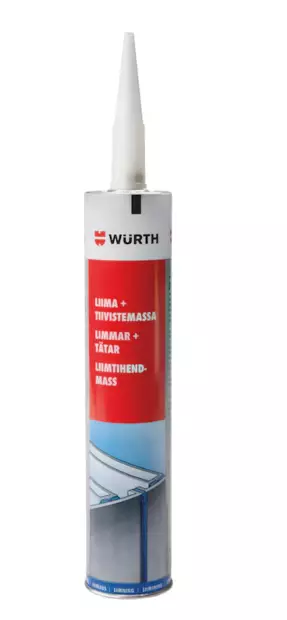 WURTH LIIMA+TIIVISTEMASSA MUSTA - Muut Tiivistysaineet - 4045989914487 - 1