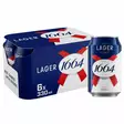 BLANK LAGER1664 6-PACK 5% - Oluet - 5740700976377 - 1
