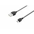 MOBIA DATAKAAPELI MICROUSB 3M MUSTA - Johdot ja adapterit - 6430035349227 - 1