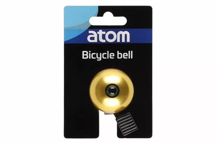 ATOM POLKUPYÖRÄN KELLO KULTAINEN - Pyöräily - 6410416475967 - 1