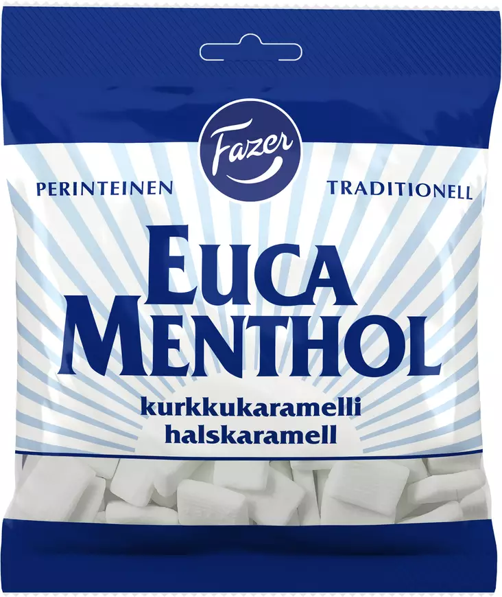 EUCAMENTHOL KURKKUPASTILLI 200G - Karkit - 6411401035517 - 1