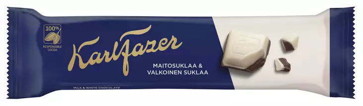 FAZER SININEN JA VALKOINEN PATUKKA 38G - Suklaat - 6411401019067 - 1
