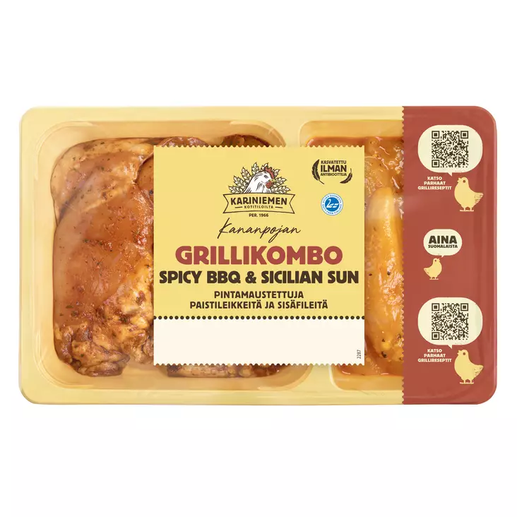 GRILLIKOMBO KANANPOJAN - Kanan- / Broilerinliha - 6409100022877 - 1