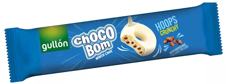 GULLON CHOCO BOM VALKOSUKLAA KUOR.KEKSI - Leivonnaiset - 8410376076257 - 1