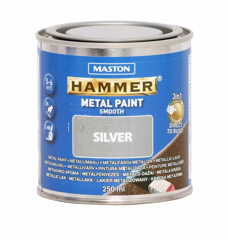 HAMMER SILEÄ HOPEA 250ML - Muut autotarvikkeet - 6412498860037 - 1