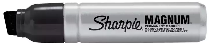HUOPAKYNÄ SHARPIE MAGNUM MUSTA - Kynät, kumit ja viivottimet - 3501170949917 - 1