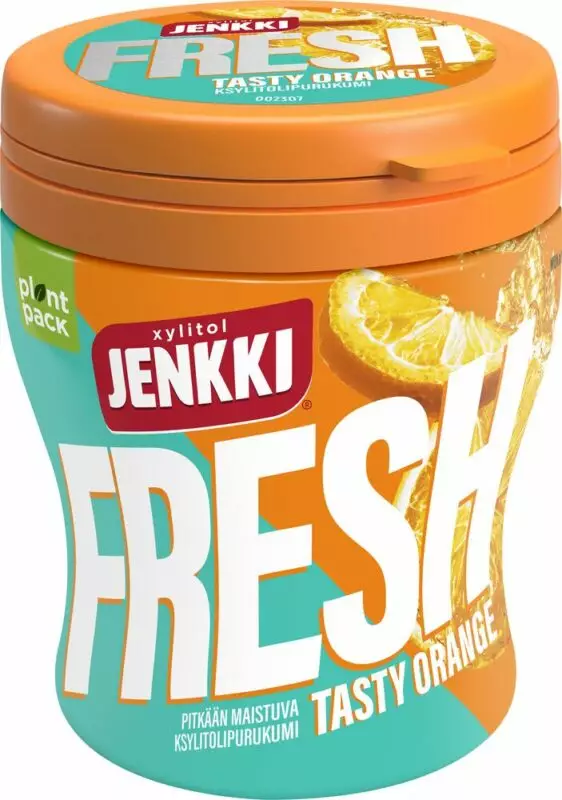 JENKKI FRESH TASTY ORANGE KSYLITOLIPURUK - Muut elintarvikkeet - 6420256913727 - 1