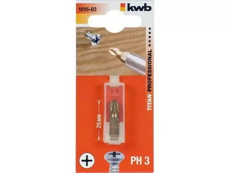 KÄRKI TITAN 3 PHILIPS - Työkalujen terät ja kärjet - 4009311015037 - 1