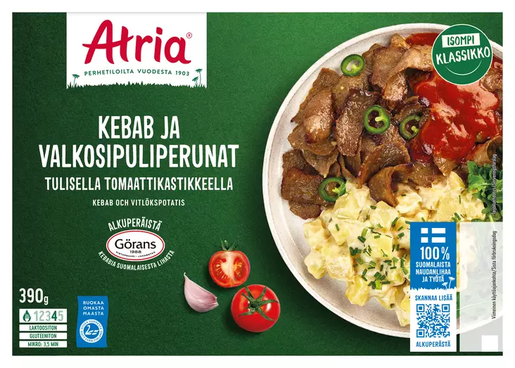 KEBAB JA VALKOSIPULIPERUNAT - Mikroateriat - 6407800012587 - 1