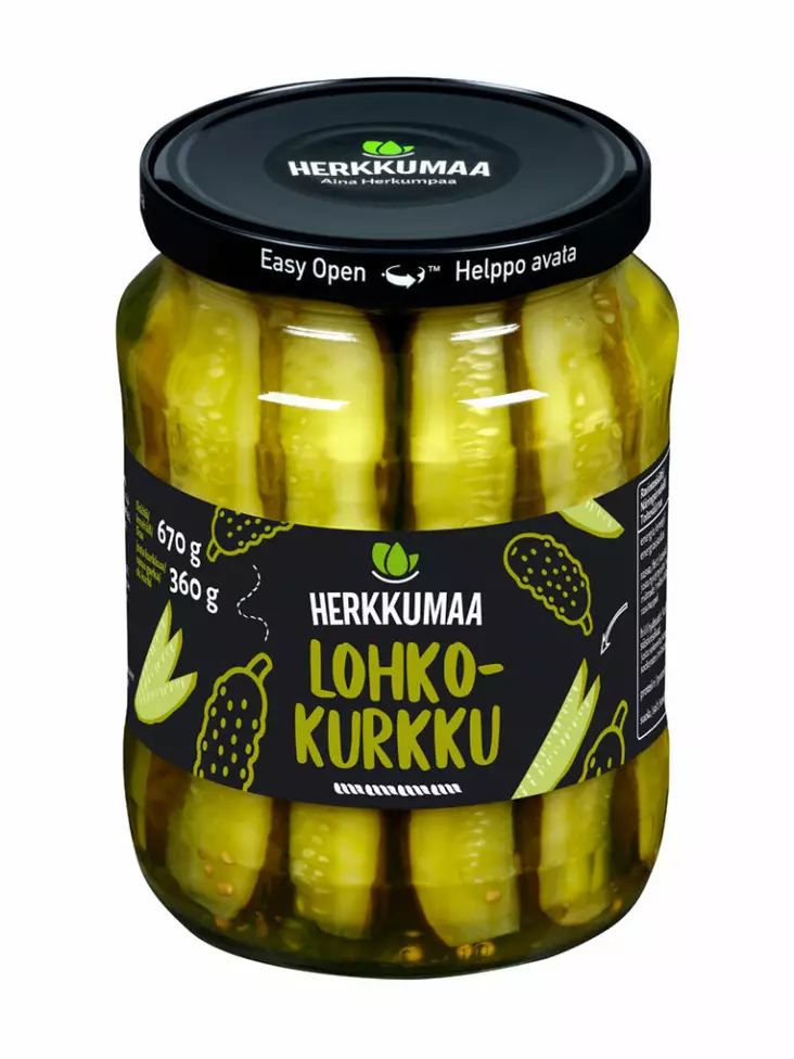 LOHKOKURKKUJA HERKKUMAA - Vihannessäilykkeet - 6410840055667 - 1