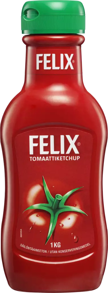 TOMAATTIKETCHUP 1000G FELIX - Ketsuppi ja sinappi - 7310240651287 - 1