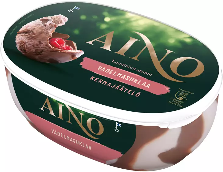 VADELMASUKLAA AINO - Jäätelöpakkaukset - 6430064400777 - 1