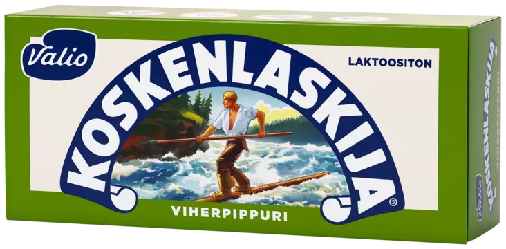 VALIO KOSKENLASKIJA VIHERPIPPURI 250G - Muut juustotuotteet - 6408430039227 - 1