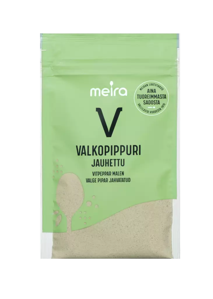 VALKOPIPPURI JAUHETTU MEIRA - Mausteet - 6414200137017 - 1