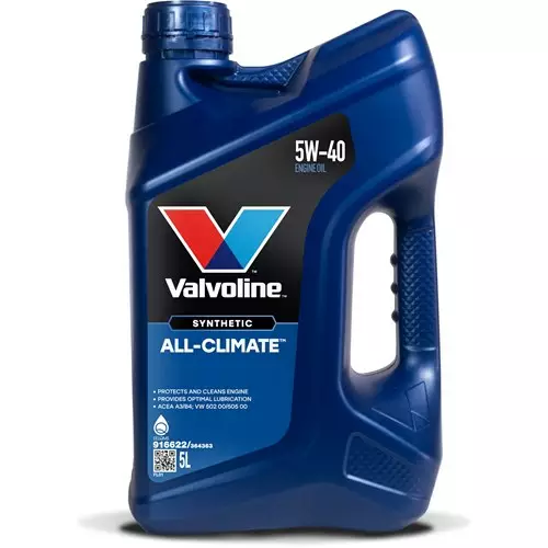 VALVOLINE ALL CLIMATE 5W40 5L - Öljyt Autoille - 8710941021607 - 1