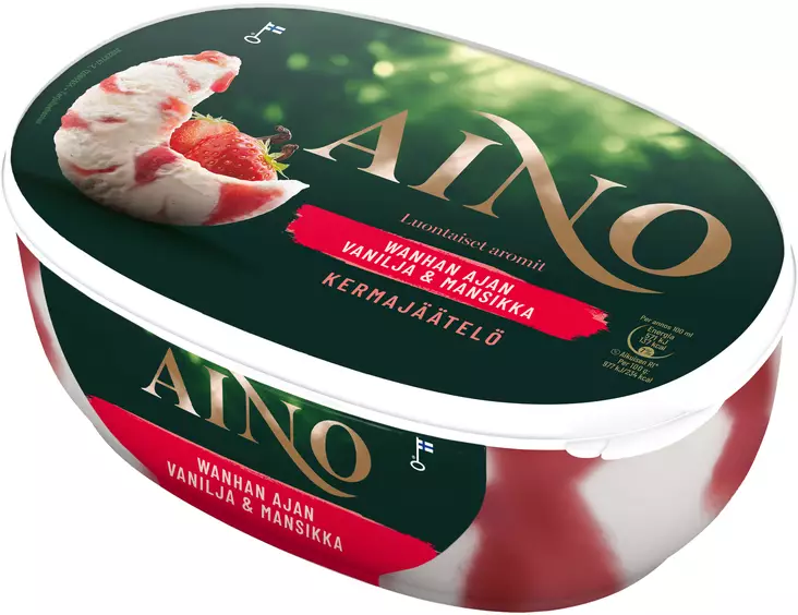 VANILJA&MANSIKKA AINO - Jäätelöpakkaukset - 6430064400647 - 1