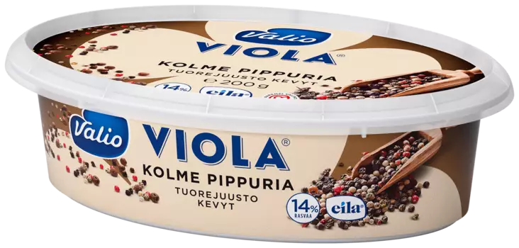 VIOLA KOLME PIPPURIA TUOREJUUSTO VALIO - Tuorejuustot - 6408430032037 - 1