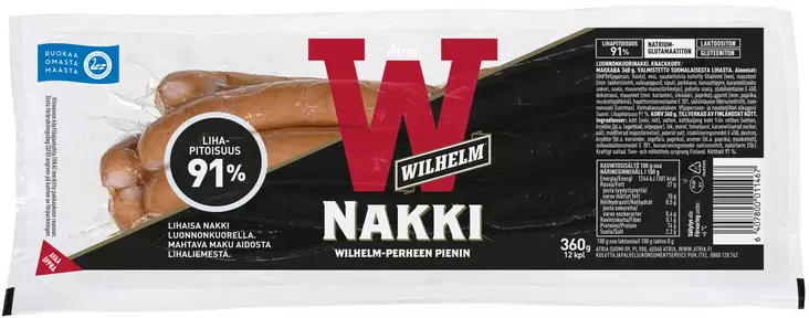 WILHELM NAKKI ATRIA - Makkarat ja Nakit - 6407800011467 - 1