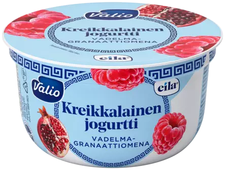 KREIKKALAINEN JOGURTTI VADELMA-GRANOMENA - Jogurtit - 6408430024858 - 1