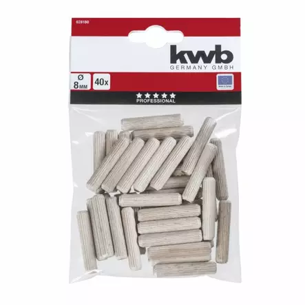 PUUTAPIT 8MM KWB - Muut kiinnitystarvikkeet - 4009310281808 - 1