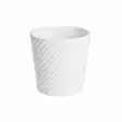 4LIVING SUOJARUUKKU VALKOINEN 13CM AALTO - Ruukut - 6410413251748 - 1