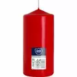 AURA PÖYTÄKYNTTILÄ PUNAINEN 7X15CM - Kynttilät - 5906927350578 - 1