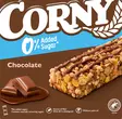 CORNY 0% VÄLIPALAPATUKKA 6X20G SUKLAA - Leivonnaiset - 4011800429218 - 1