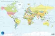 KIRJOITUSALUSTA MAAILMANKARTTA A2 - WC-tarvikkeet - 4030969802908 - 1