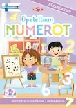 OPETELLAAN NUMEROT PUUHAKIRJA - Muut Vapaa-ajan tuotteet - 6416739587288 - 1