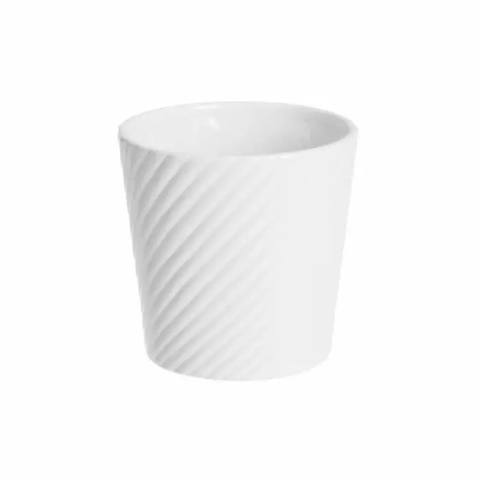 4LIVING SUOJARUUKKU VALKOINEN 13CM AALTO - Ruukut - 6410413251748 - 1