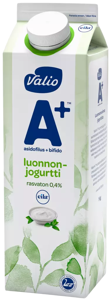A-JOGURTTI MAUSTAMATON 1KG - Jogurtit - 6408430024308 - 1