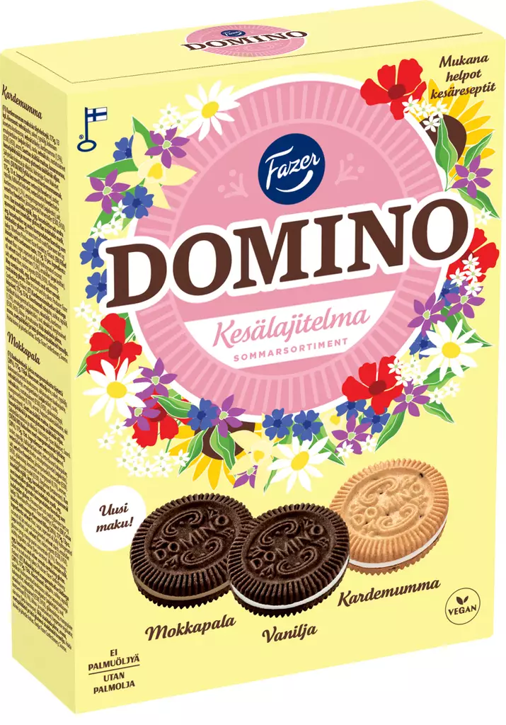 DOMINO KEKSILAJITELMA FAZER - Leivonnaiset - 6416453074118 - 1