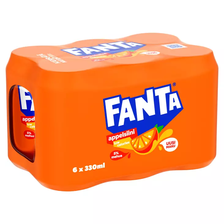 FANTA APPELSIINI 6- PACK - Limonadit - 6415600549578 - 1