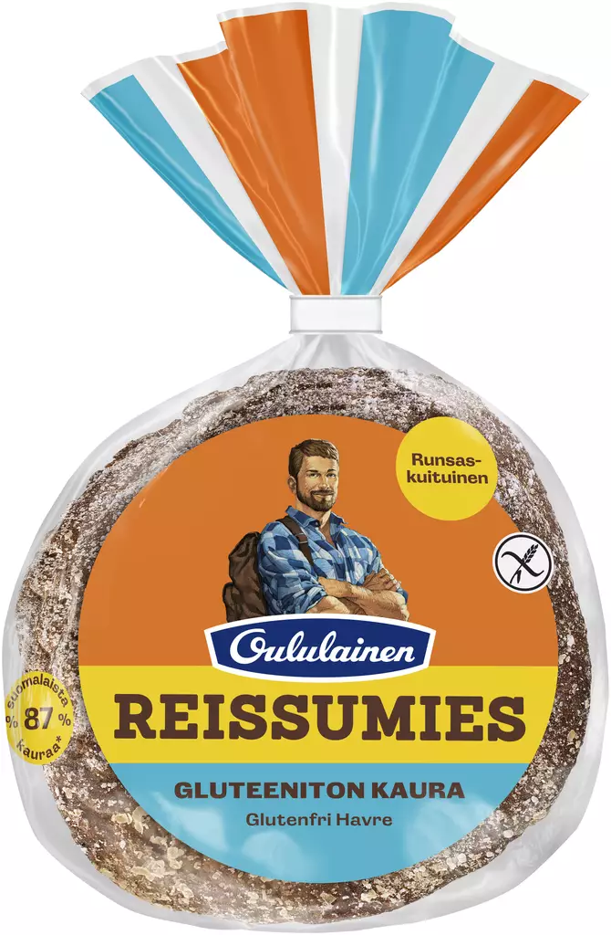 GLUTEENITON REISSUMIES OULULAINEN - Tummat leivät - 6413467621208 - 1