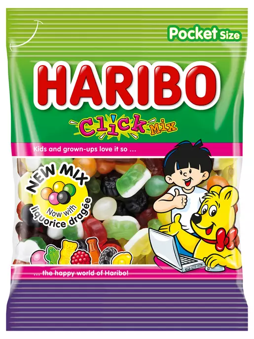 HARIBO CLICK MIX 80G - Karkit - 5701090034368 - 1