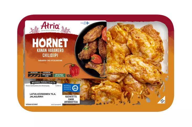 HORNET HABANEROCHILI ATRIA 900G - Kanan- / Broilerinliha - 6407800010408 - 1
