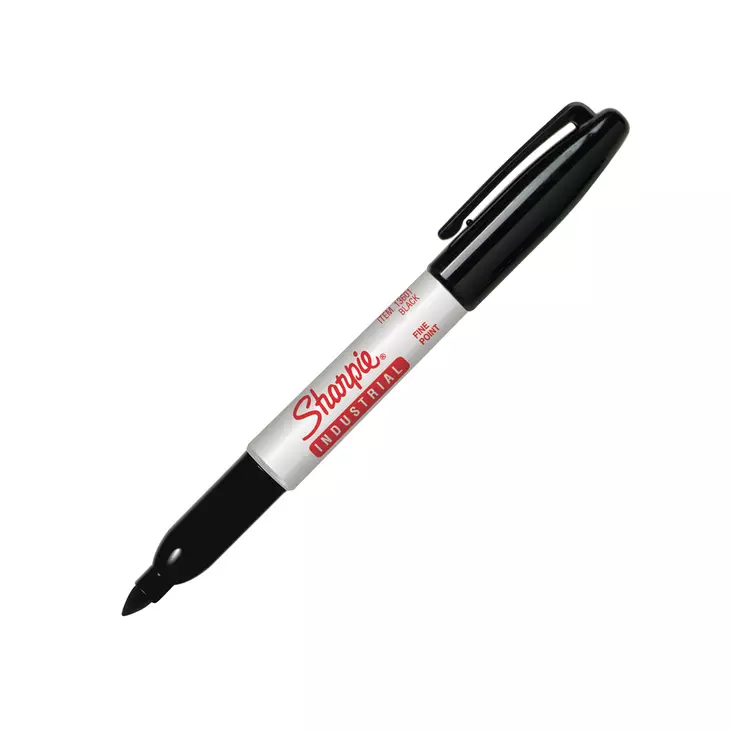 HUOPAKYNÄ SHARPIE F INDUSTRIAL MUSTA 1MM - Kynät, kumit ja viivottimet - 6420616793068 - 1