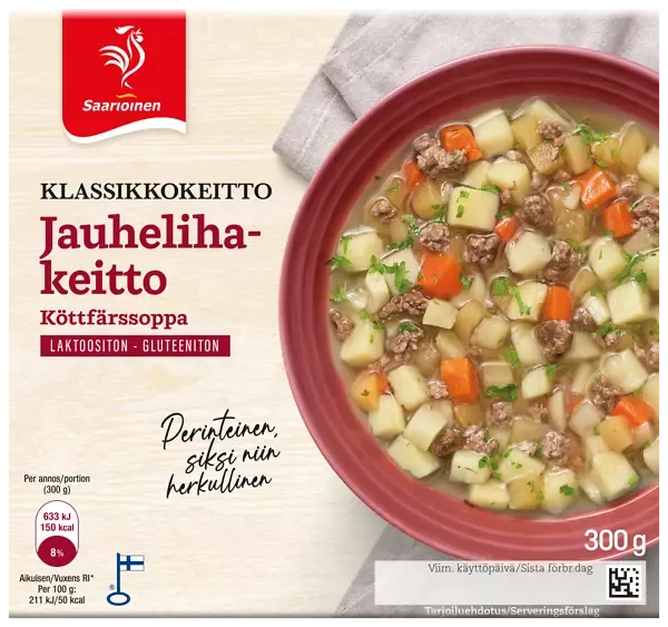 JAUHELIHAKEITTO SAARIOINEN - Mikroateriat - 6412000031818 - 2