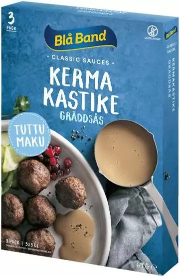 KERMAKASTIKE GTON 3X28G BLÅ BAND - Muut elintarvikkeet - 7322550030928 - 1