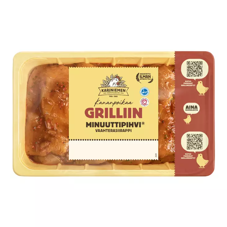 MINUUTTIPIHVI VAAHTERASIIRAPPI - Kanan- / Broilerinliha - 6409100026448 - 1