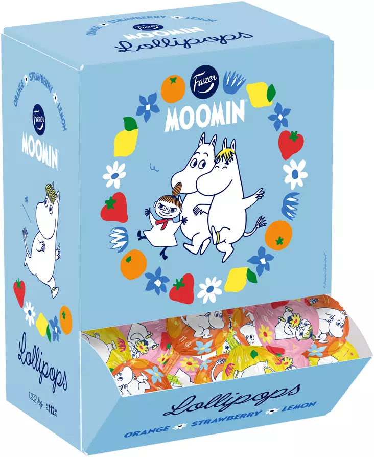 MUUMIN HEDELMÄTIKKARI 11G FAZER - Karkit - 6416453080058 - 1